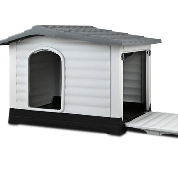 i.Pet Extra Extra Large Pet Kennel - Grey i.Pet
